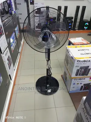 Venus Stand Fan Black