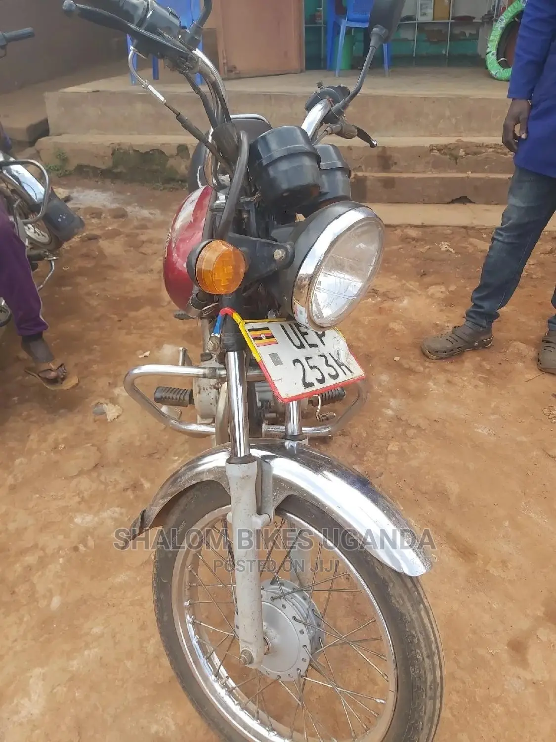 New Bajaj Boxer 2019 Red