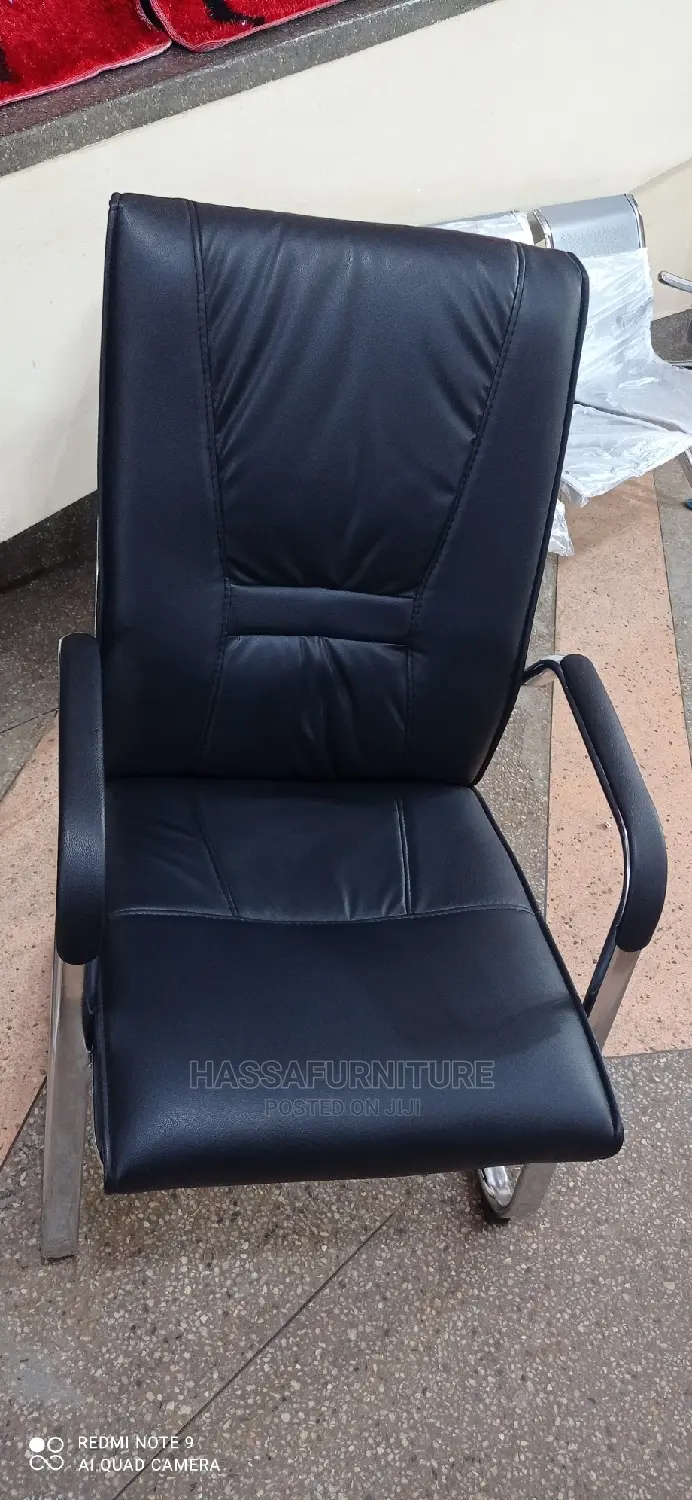 Leather Waiting Chair Brand New