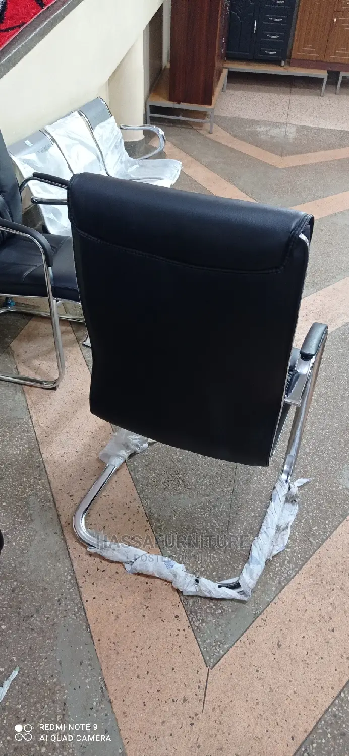 Leather Waiting Chair