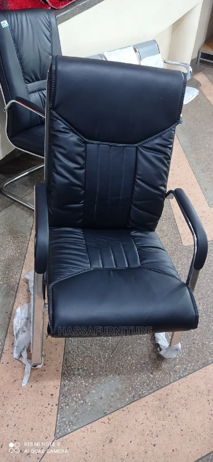 Leather Waiting Chair