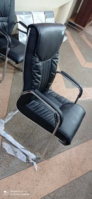 Leather Waiting Chair