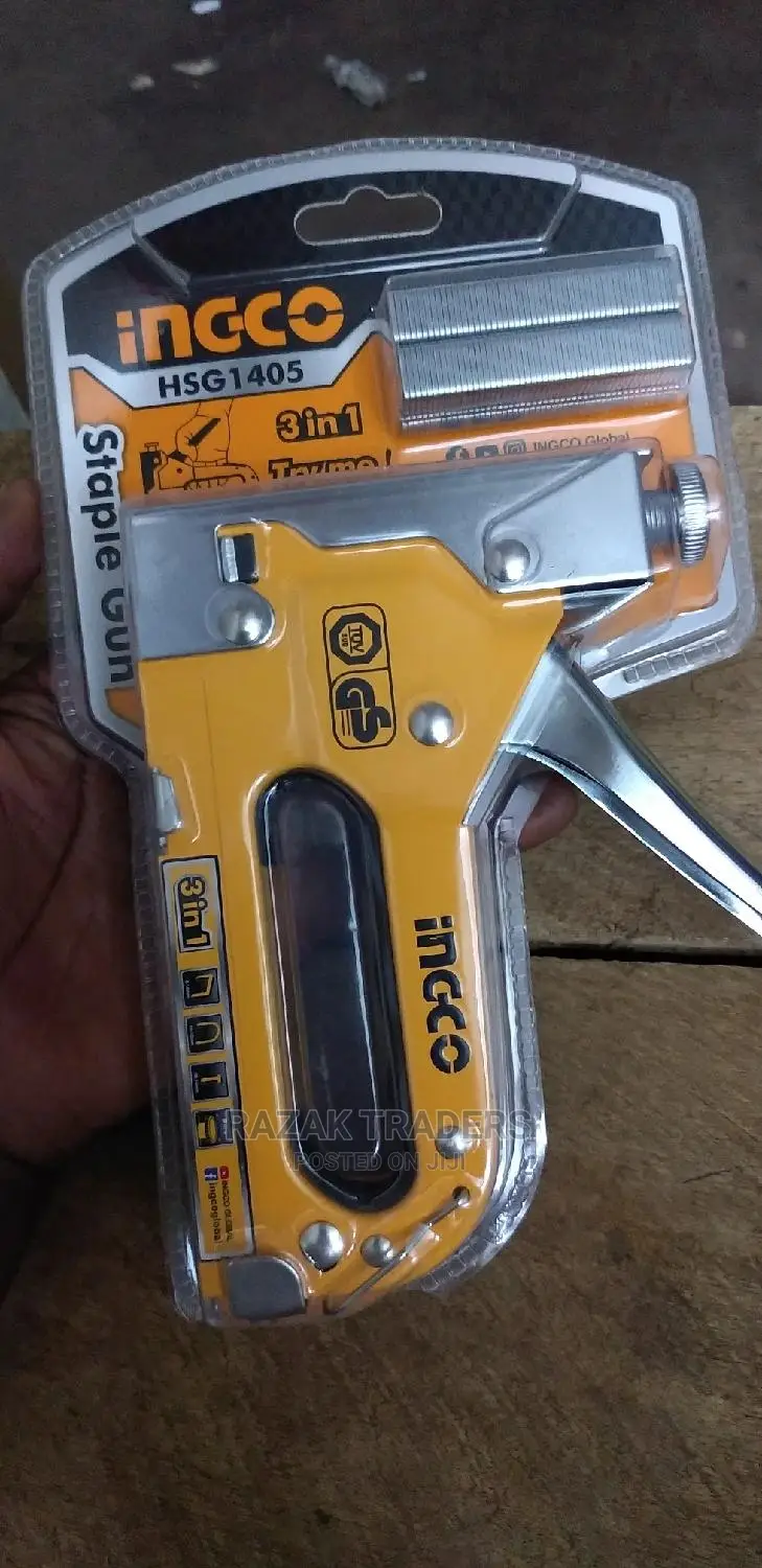 Ingco 3 in 1 Staple Gun With Staples Inclusive