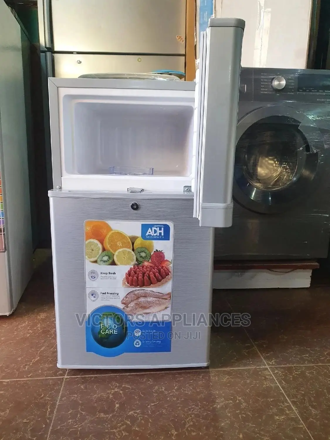 Adh 120L Double Door Refrigerator