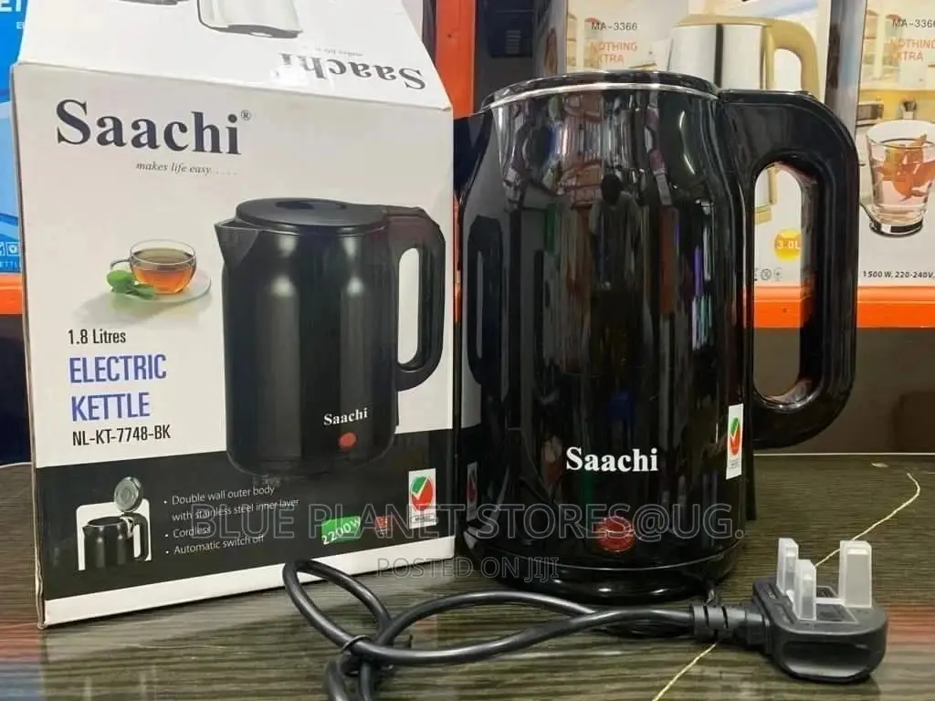 Saachi 1.8L Electric Percolator/Kettle || 2200w | NL_KT_7748