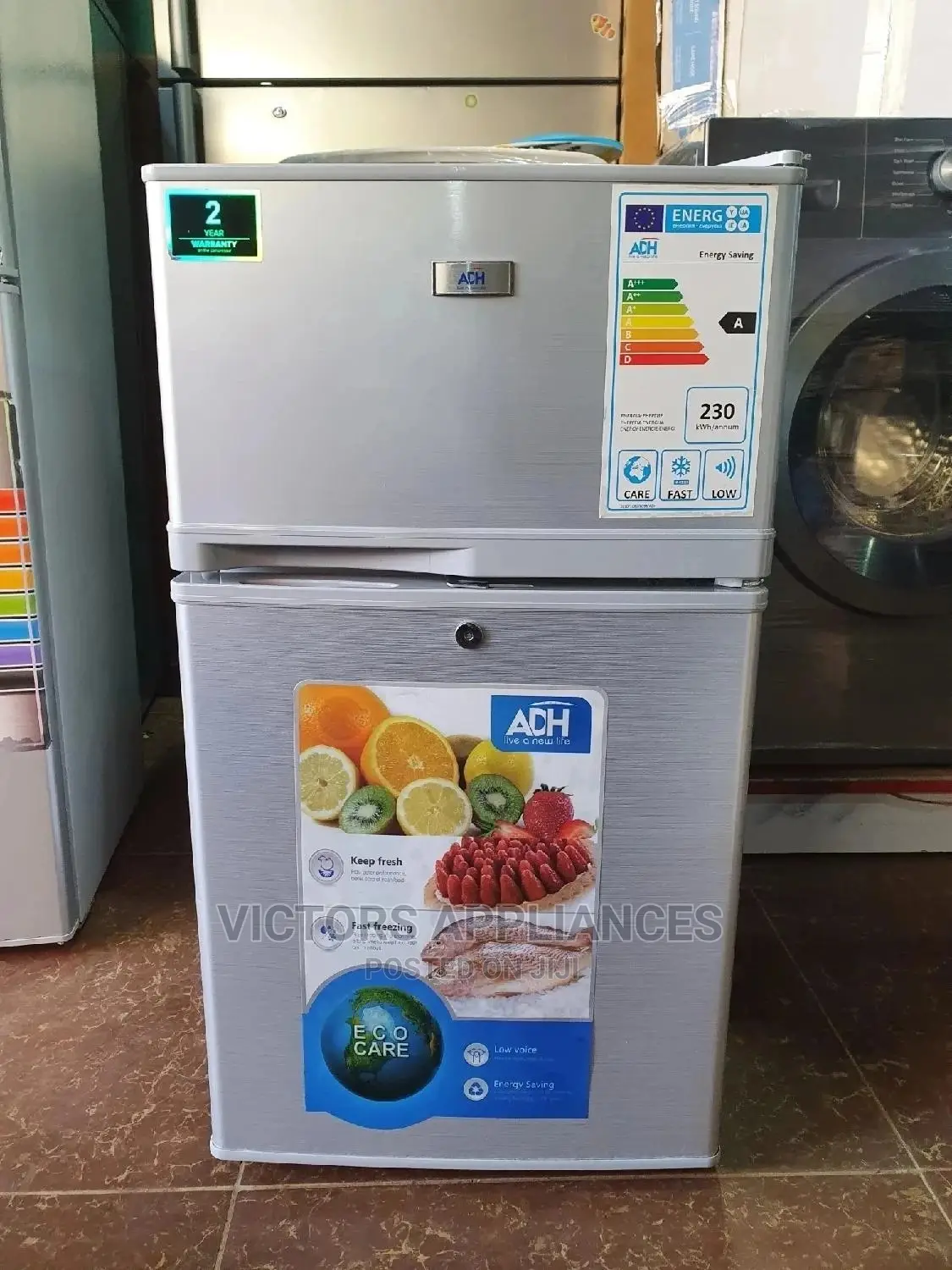 Adh 120L Double Door Refrigerator