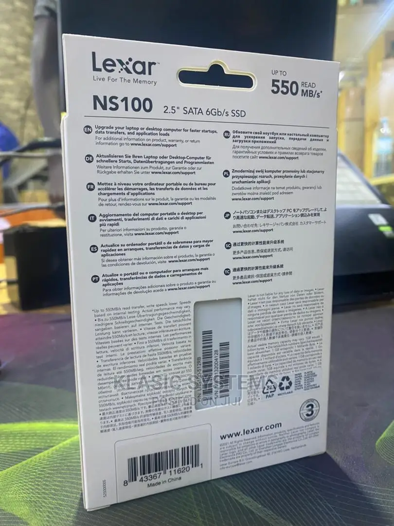 512gb Lexar SSD Drive