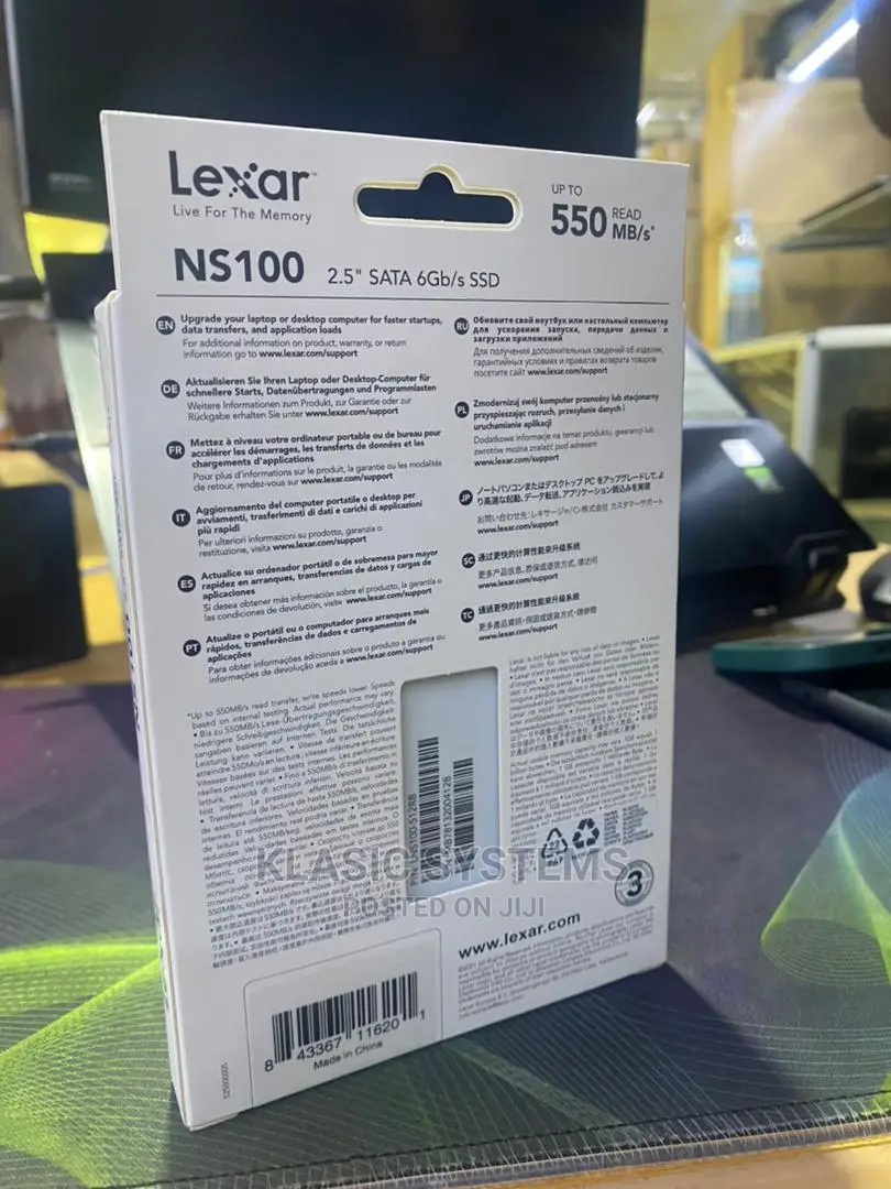 512gb Lexar SSD Drive NS100