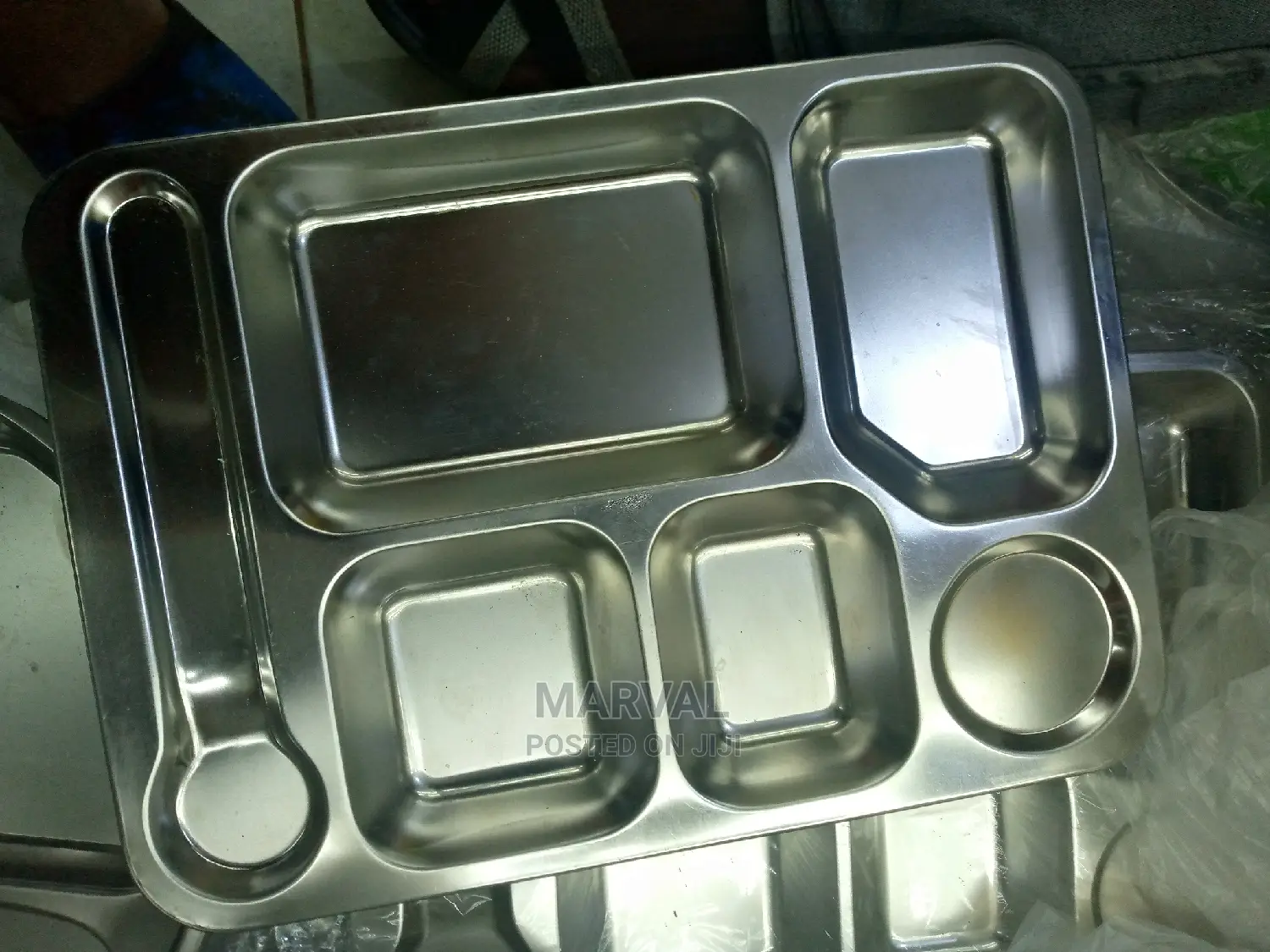 Square Partition Plates