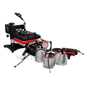 T-Shirt, Mug, Cap, Plate, Pillow, Cup Heat Press Machine