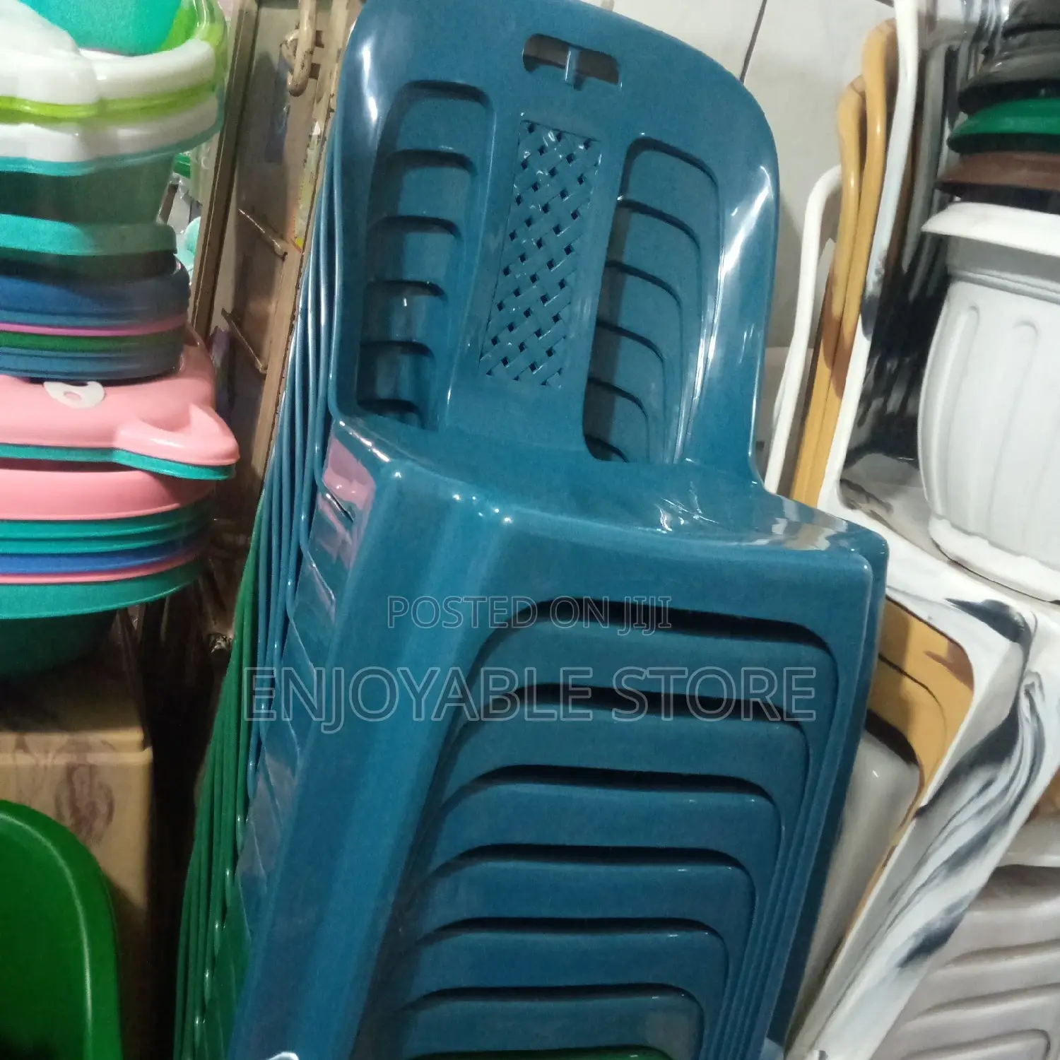 Plastic Armless Chair