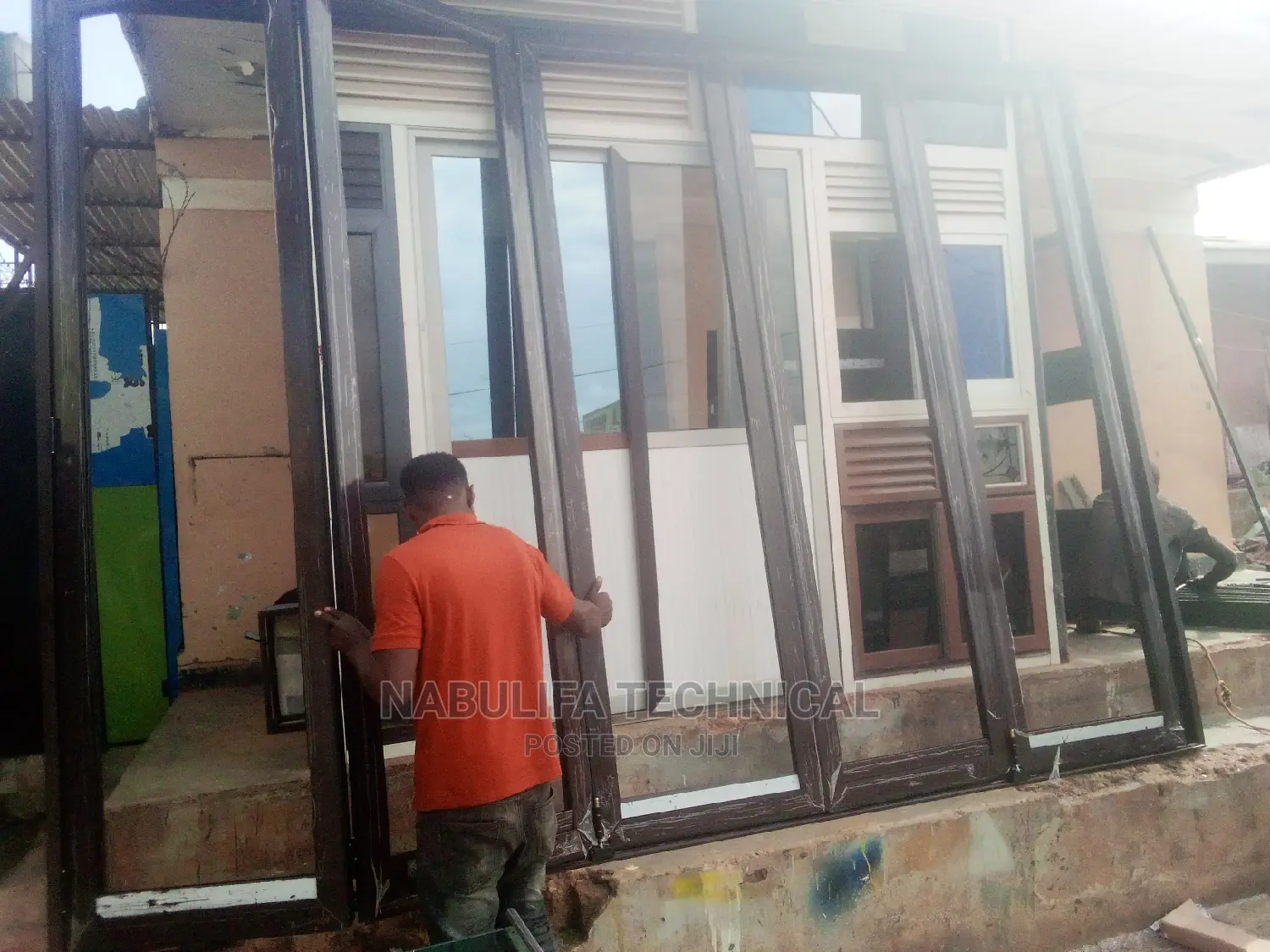 Aluminum Folding Doors for Both Commercial and Residential.