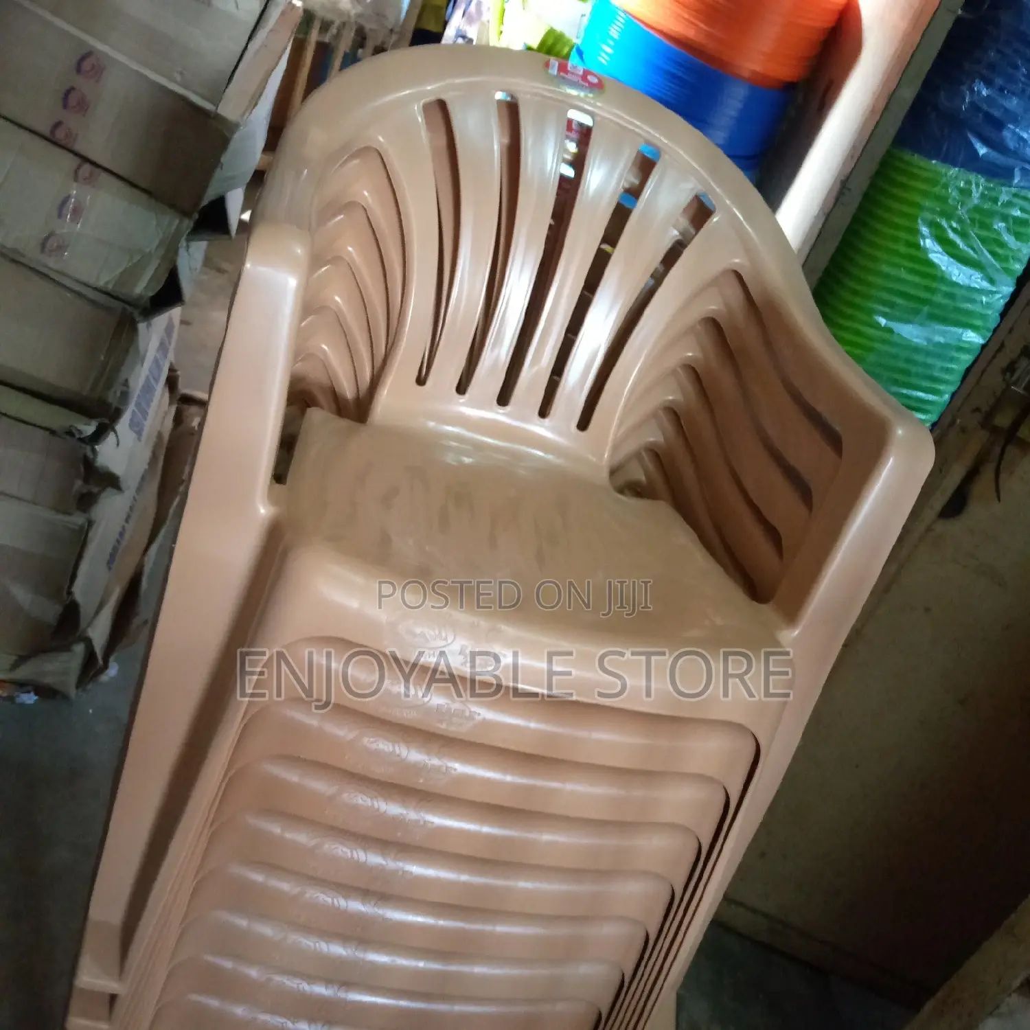 Plastic Armed Mukwano Chair