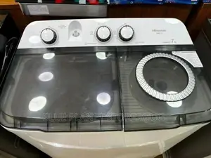 Hisense 7kg Semi Auto Twin Tub Washing Machine || Wash $ Dry