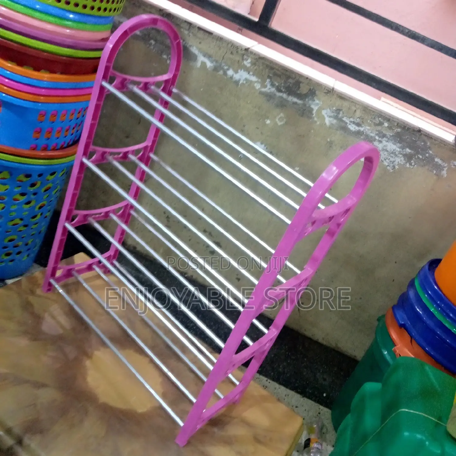 Strong Plastic Shoe Rack