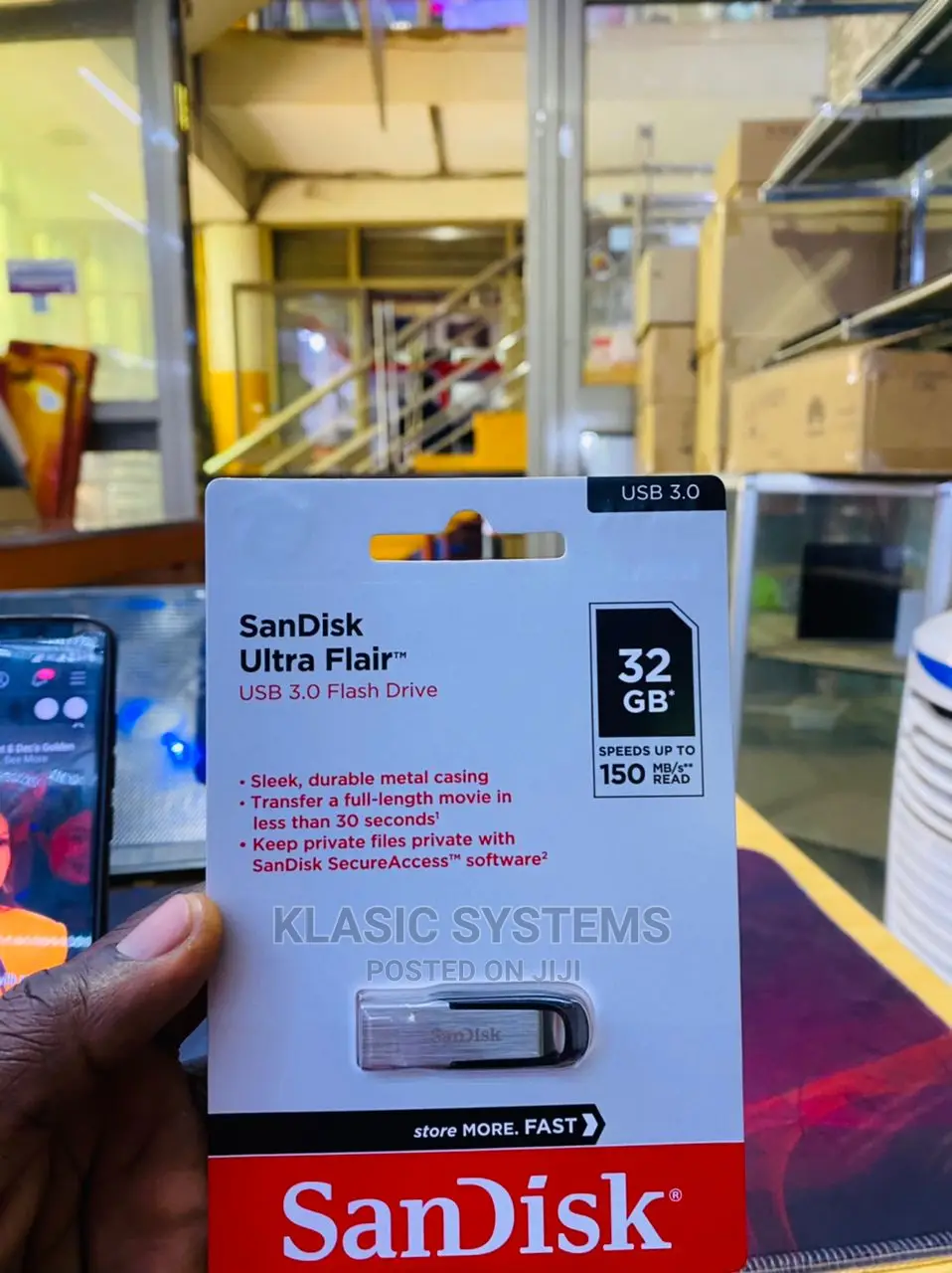 Sandisk Ultra Flairtm USB 3.0 Flash Drive 32gb