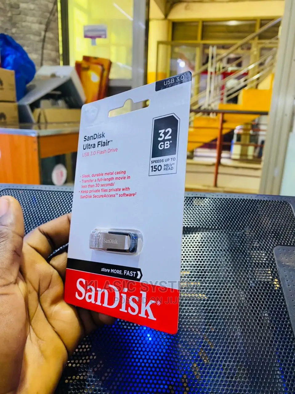 Sandisk Ultra Flairtm USB 3.0 Flash Drive 32gb