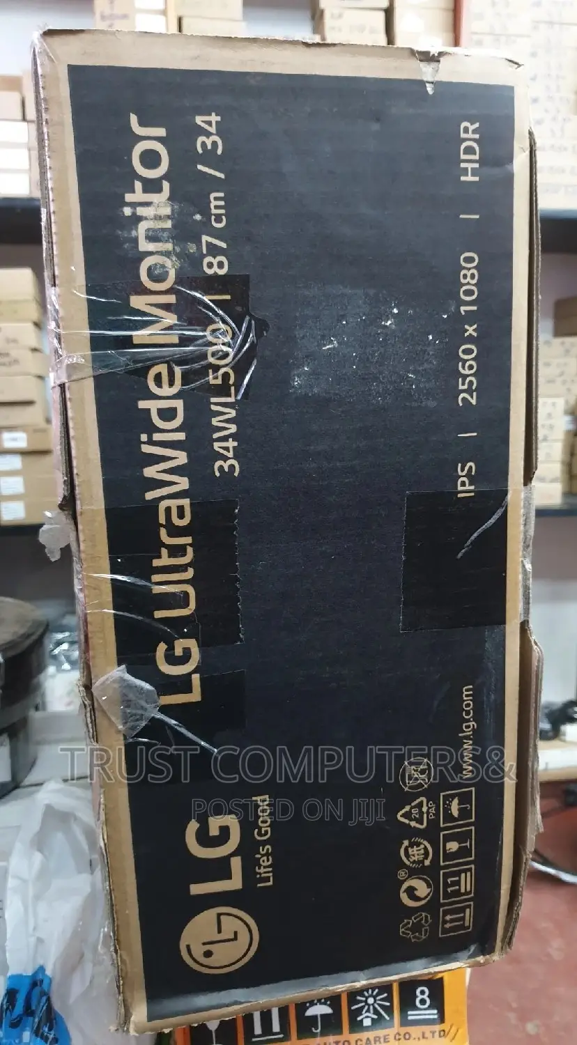 Lg 34inch Monitor 34wl500 Ips