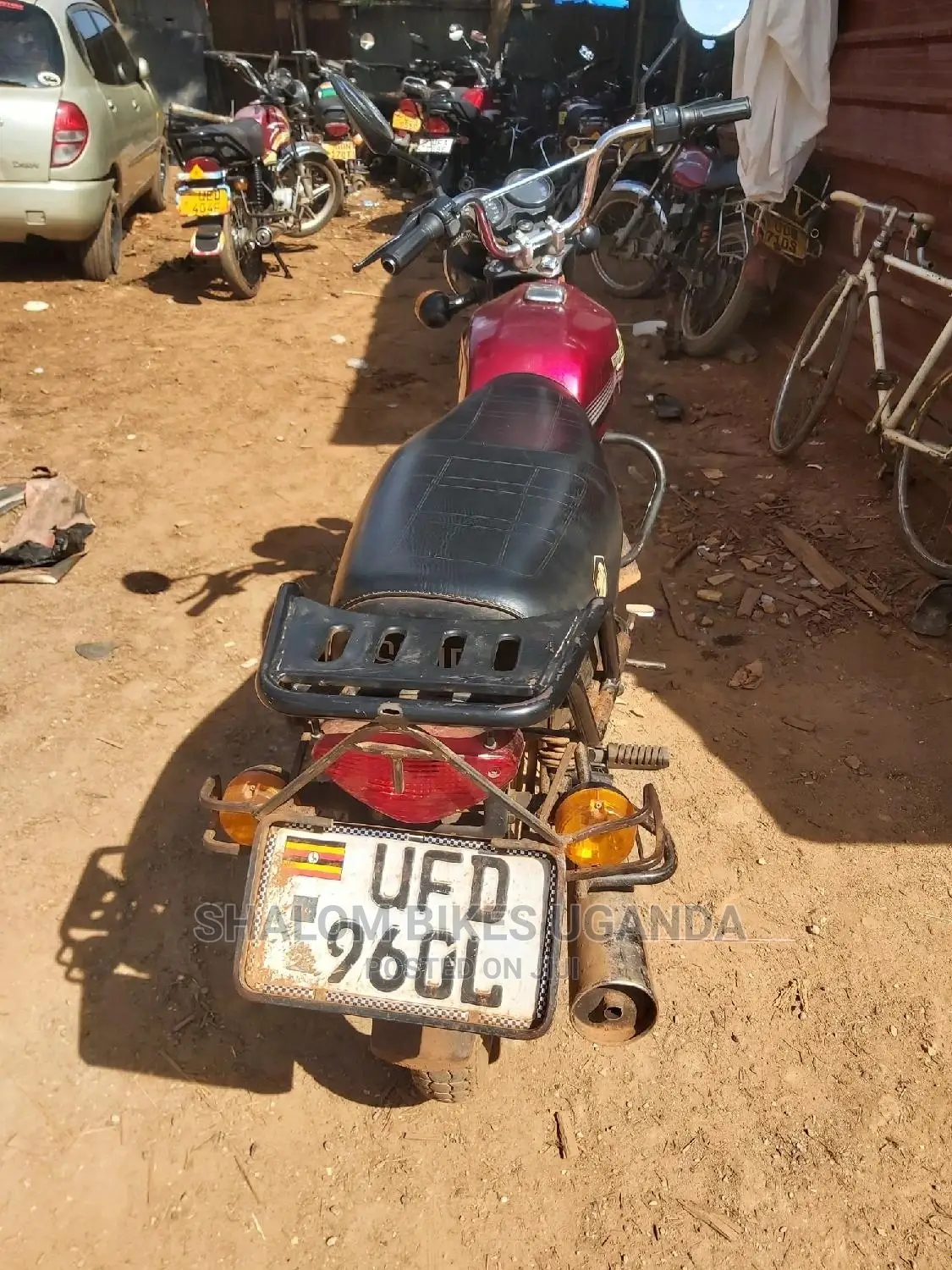 Bajaj Platina 110 2021 Red