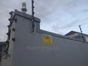 Electric Fence System With High Tense Wires