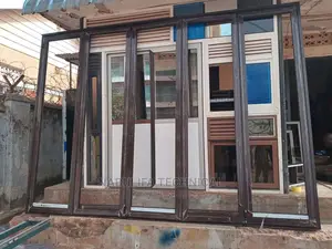 Aluminum Folding Doors for Both Commercial and Residential.