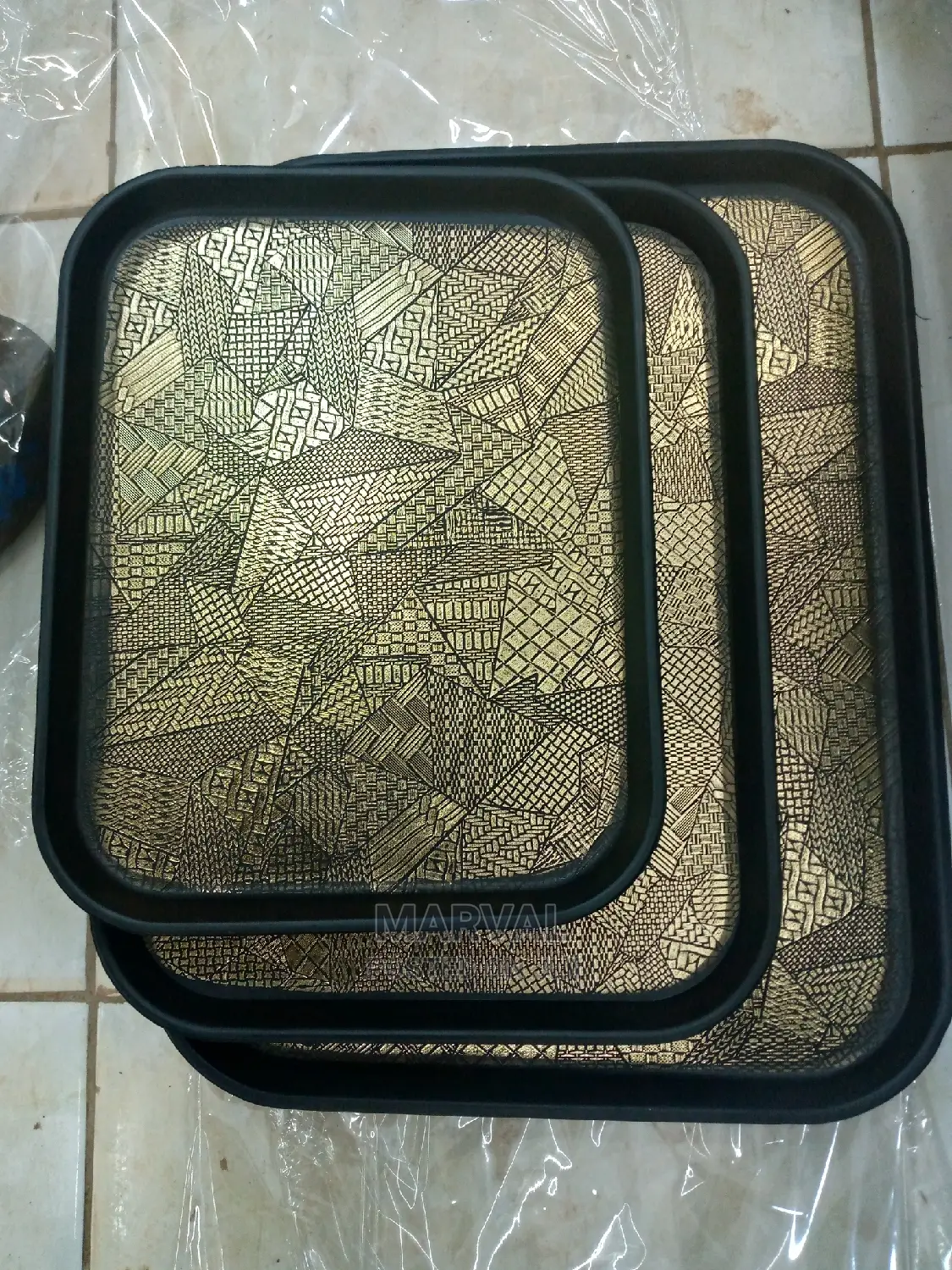 Tray Set Of 3pcs