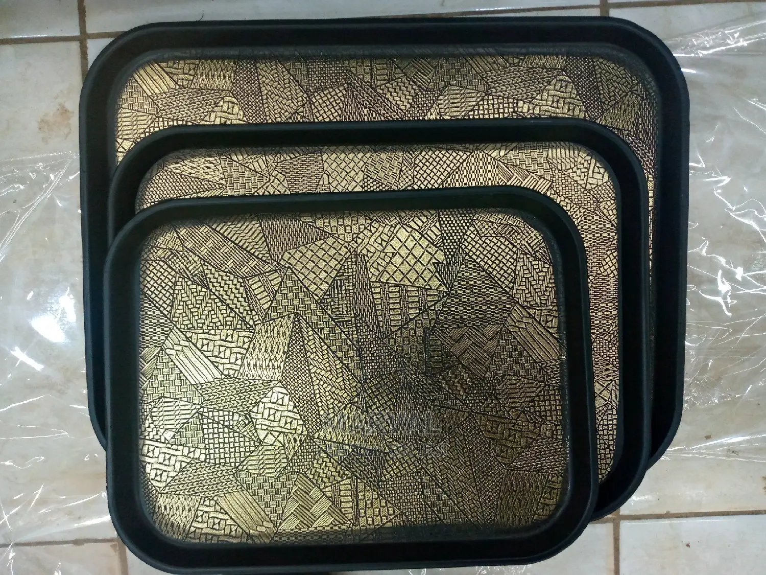 Tray Set Of 3pcs