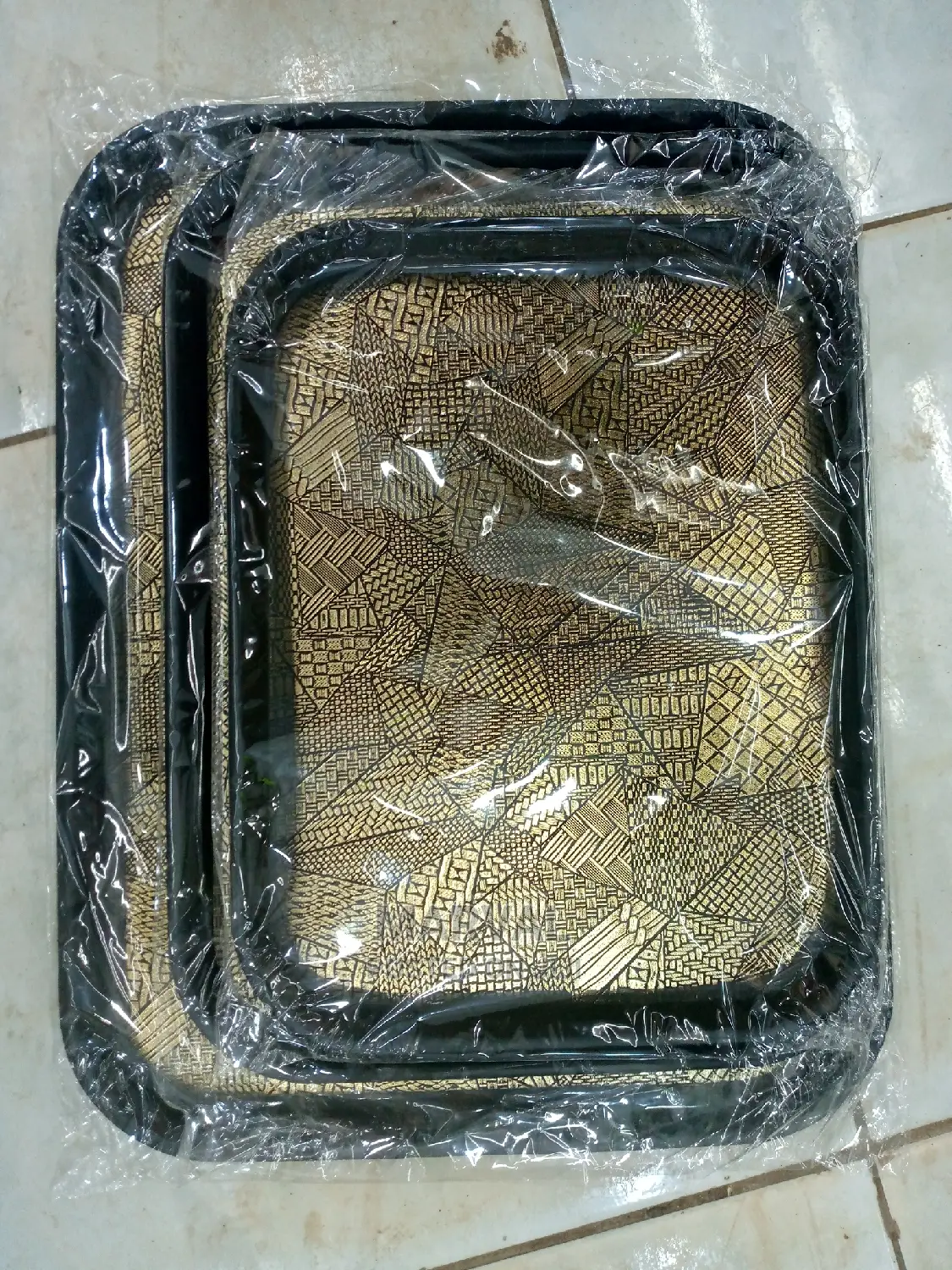 Tray Set Of 3pcs