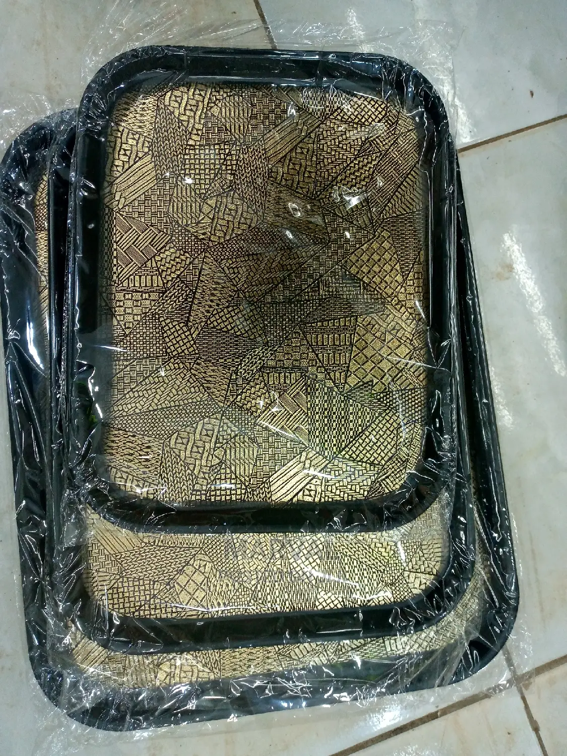 Tray Set Of 3pcs