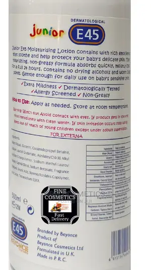 ORIGINAL E45 Junior Moisturising Children Care Lotion 500ml