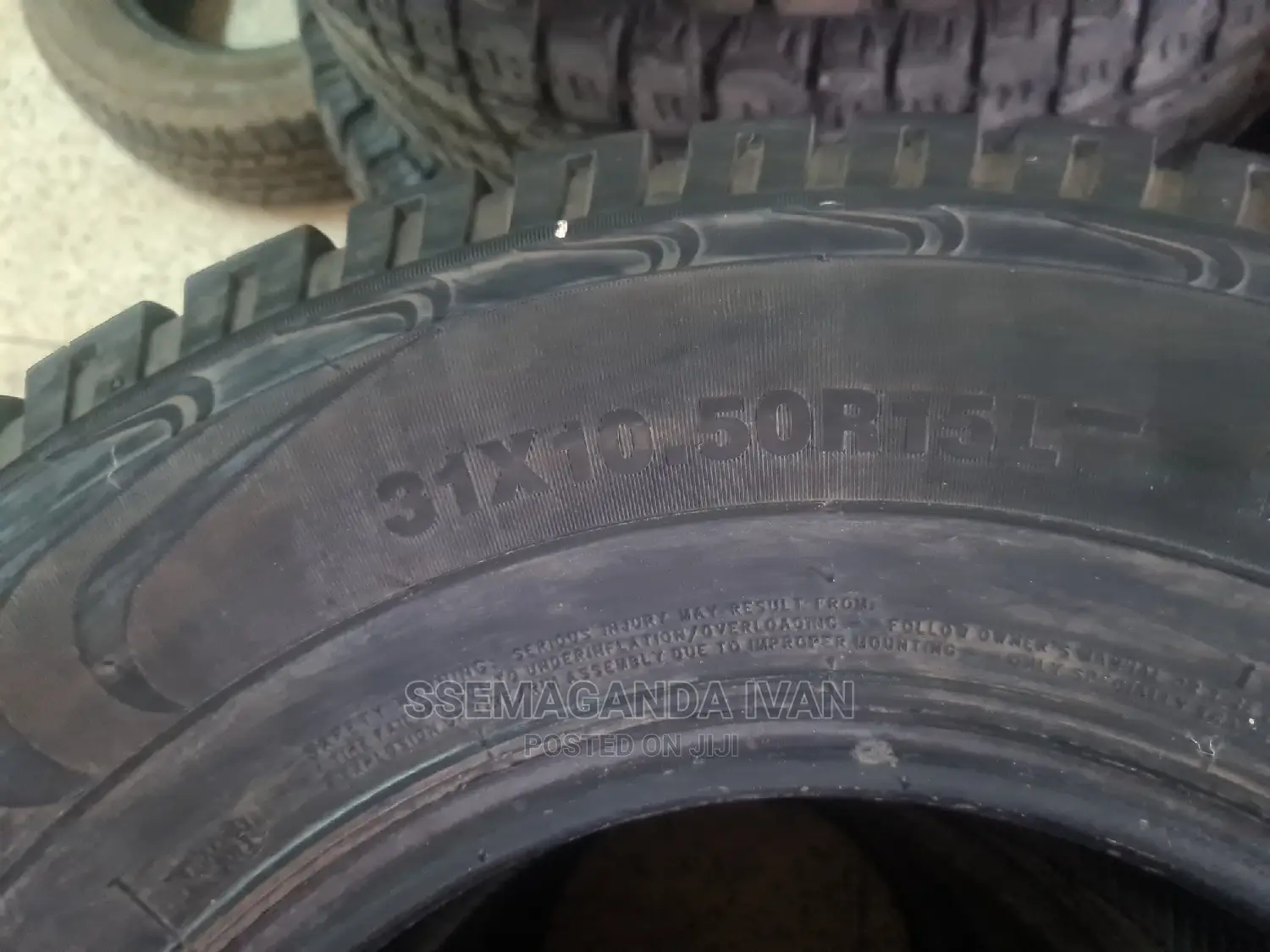31x10.5r15 Second Tires