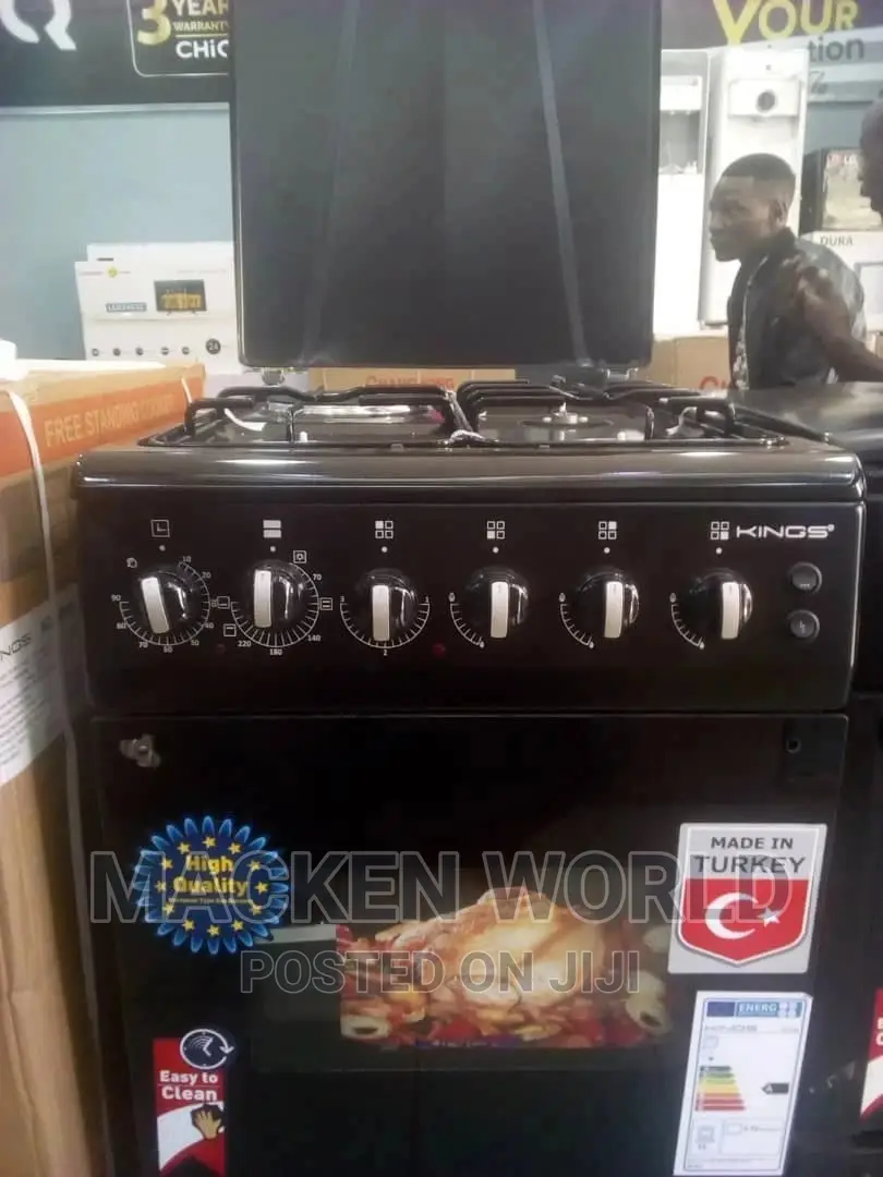 Kings Cooker 3 Gas and 1 Electric Plate