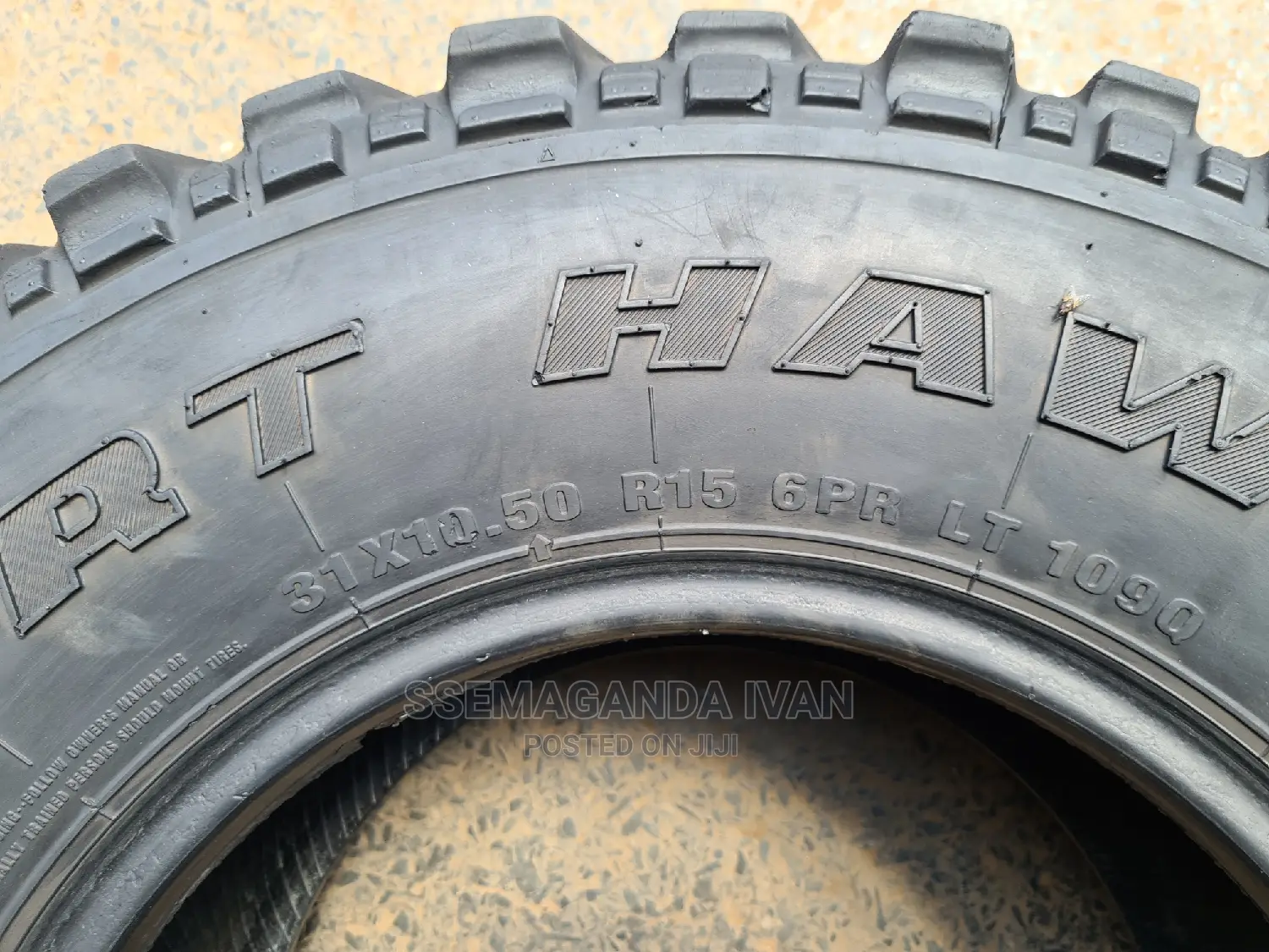 31x10.5r15 M/T Used Hand Tires