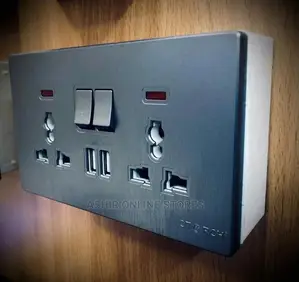 Double Sockets With USB