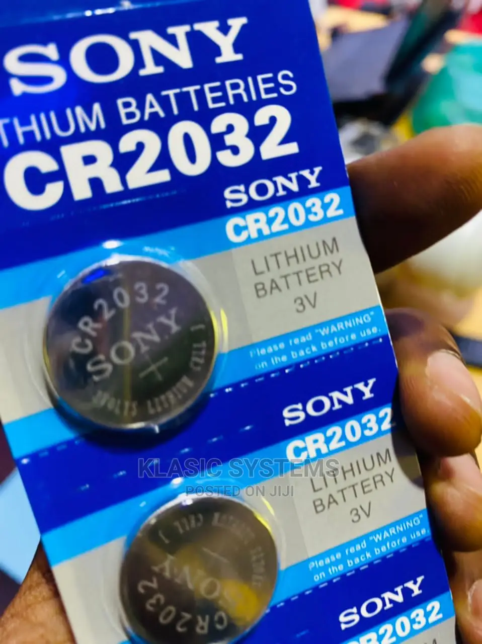 SONY Lithium Batteries Cr2032 Available