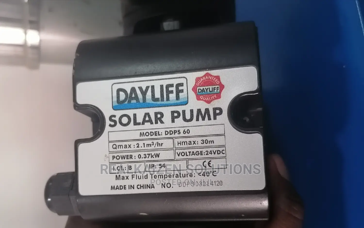 DAYLIFF 24VDC Solar Water Pump
