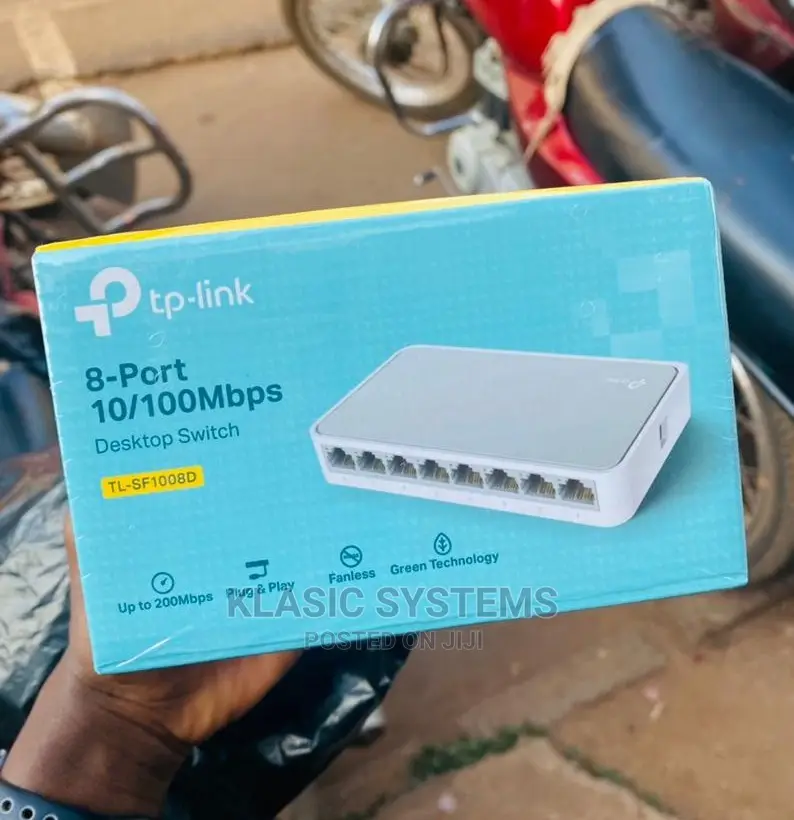 Tp-Link
8-Port 10/100mbps Desktop Switch at Klasic Systems