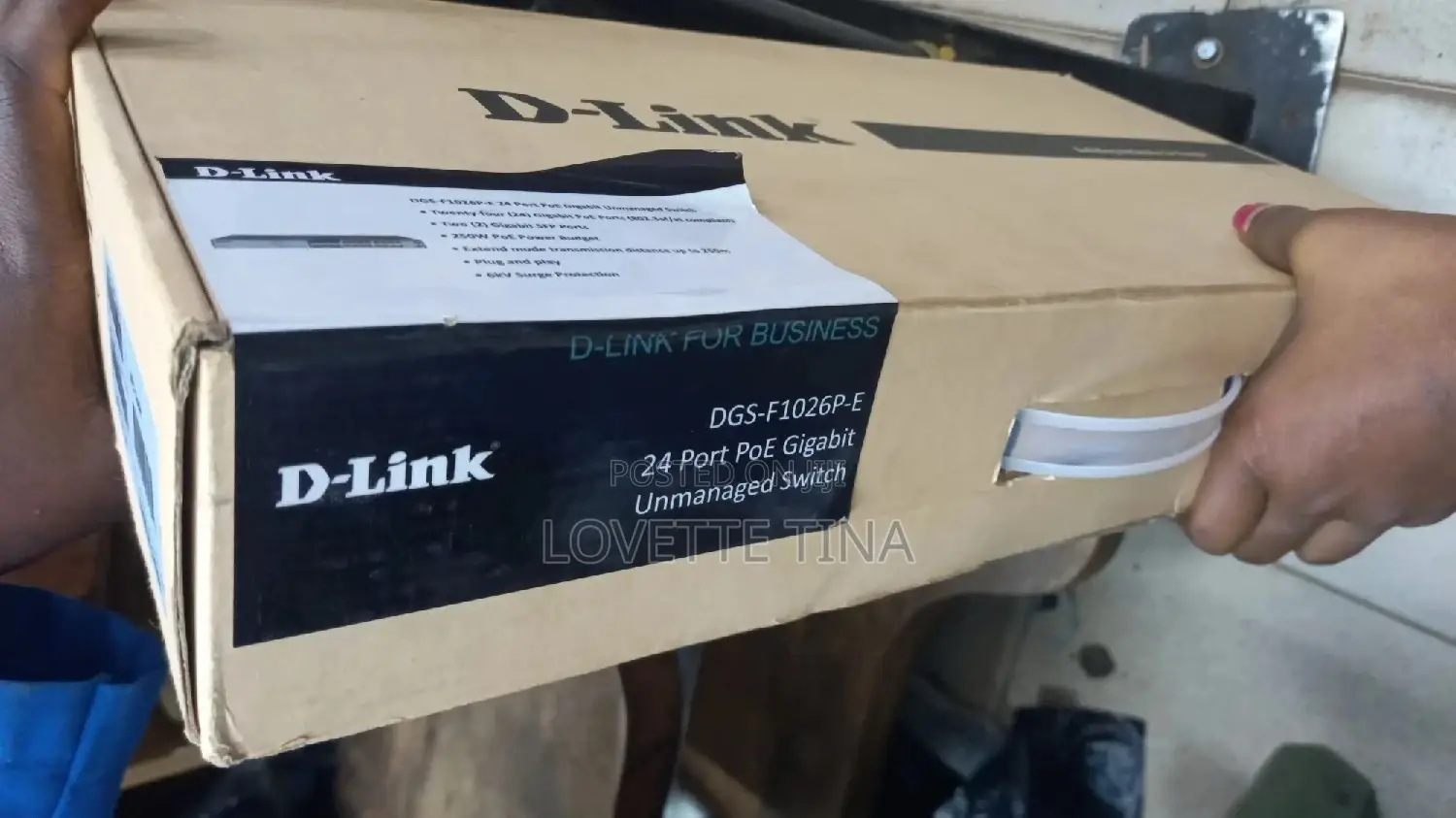 Dlink Poe 24port Switch Gigabit
