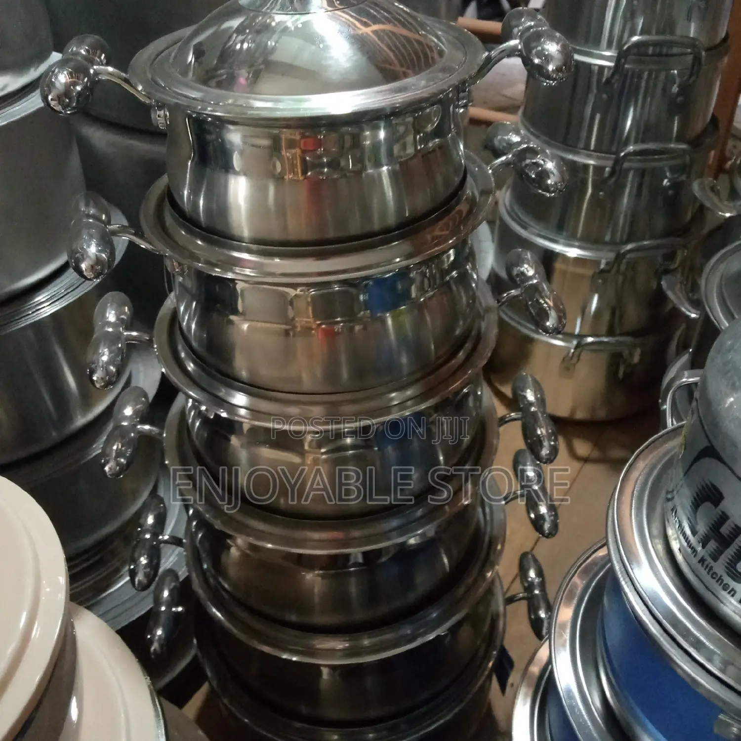 Stainless Serving Dish Set of 5pcs