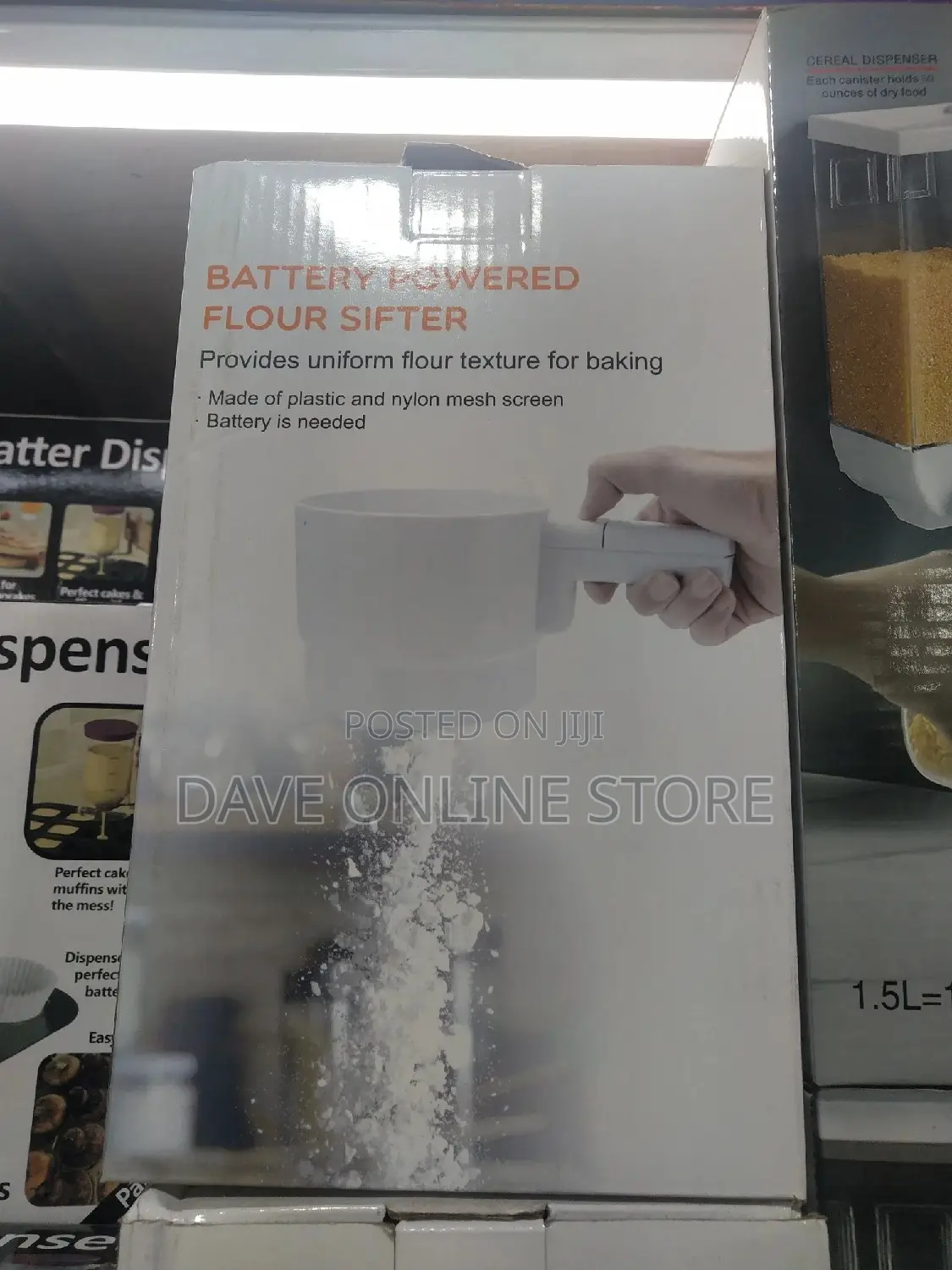 Battery Powered Flour Sifter