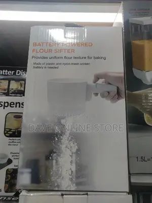 Battery Powered Flour Sifter