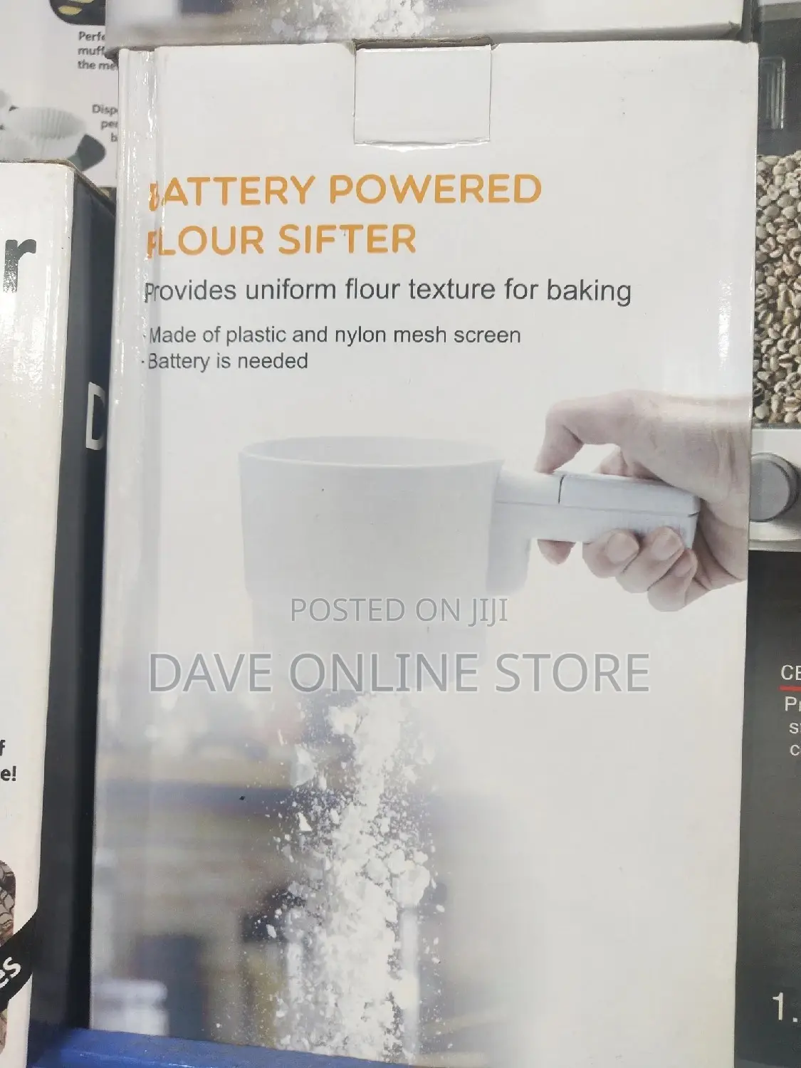 Battery Powered Flour Sifter