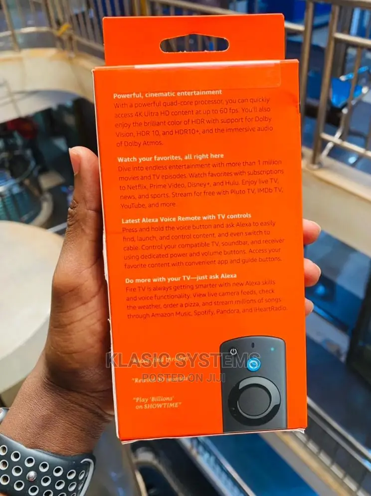 Fire Tv Stick 4K Watch in Vibrant 4K Ultra HD