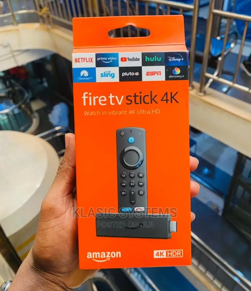 Amazon Fire Tv Stick 4K Watch in Vibrant 4K Ultra HD
