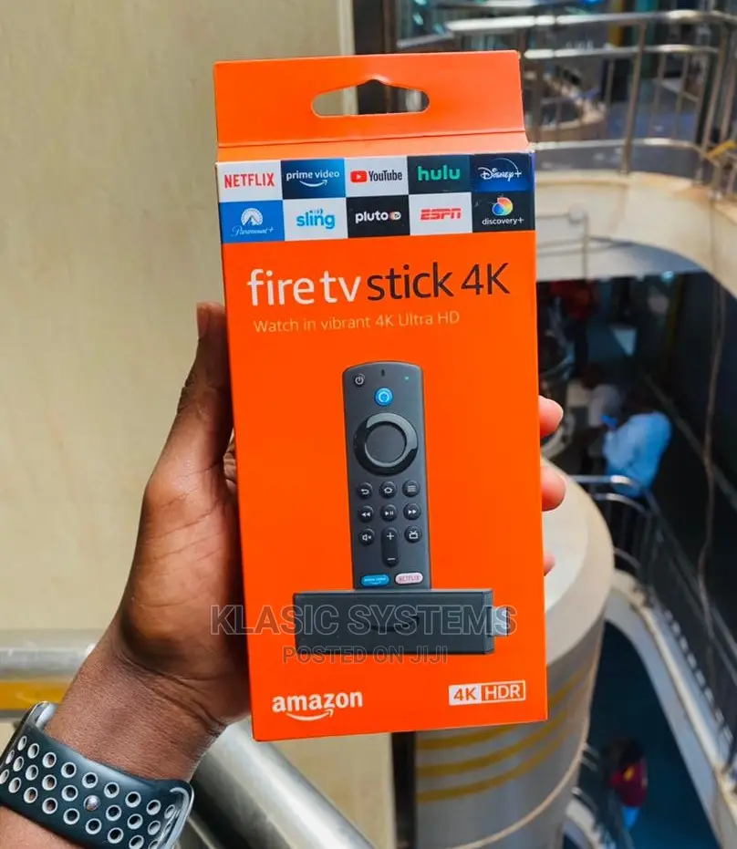 Fire Tv Stick 4K Watch in Vibrant 4K Ultra HD Available
