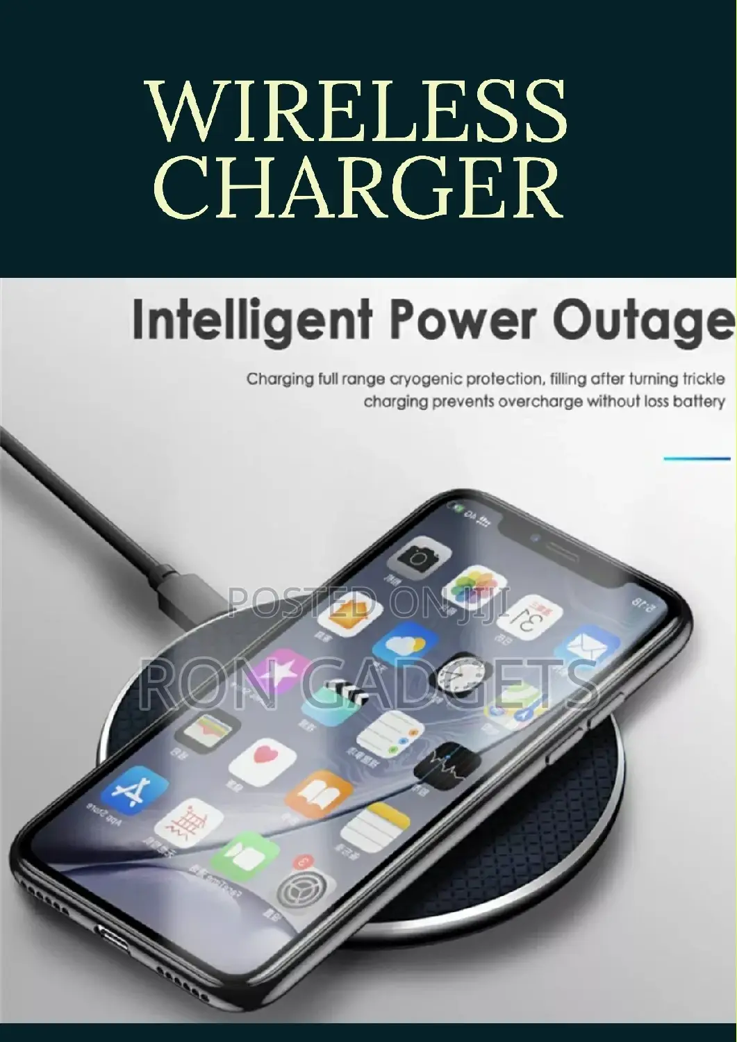 Wireless Charger 5w/7.5w/10w/15w/20w