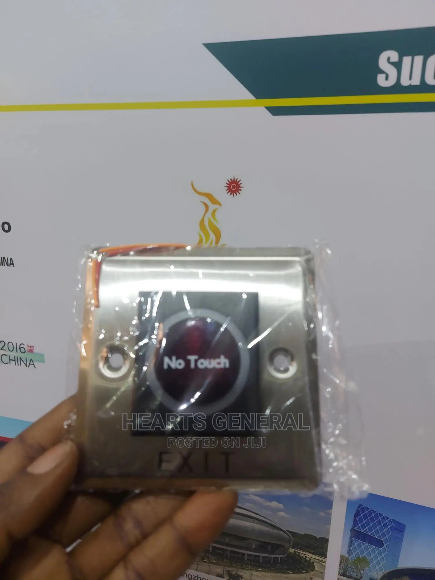 No Touch Exit Button ( Door Exit Switch)