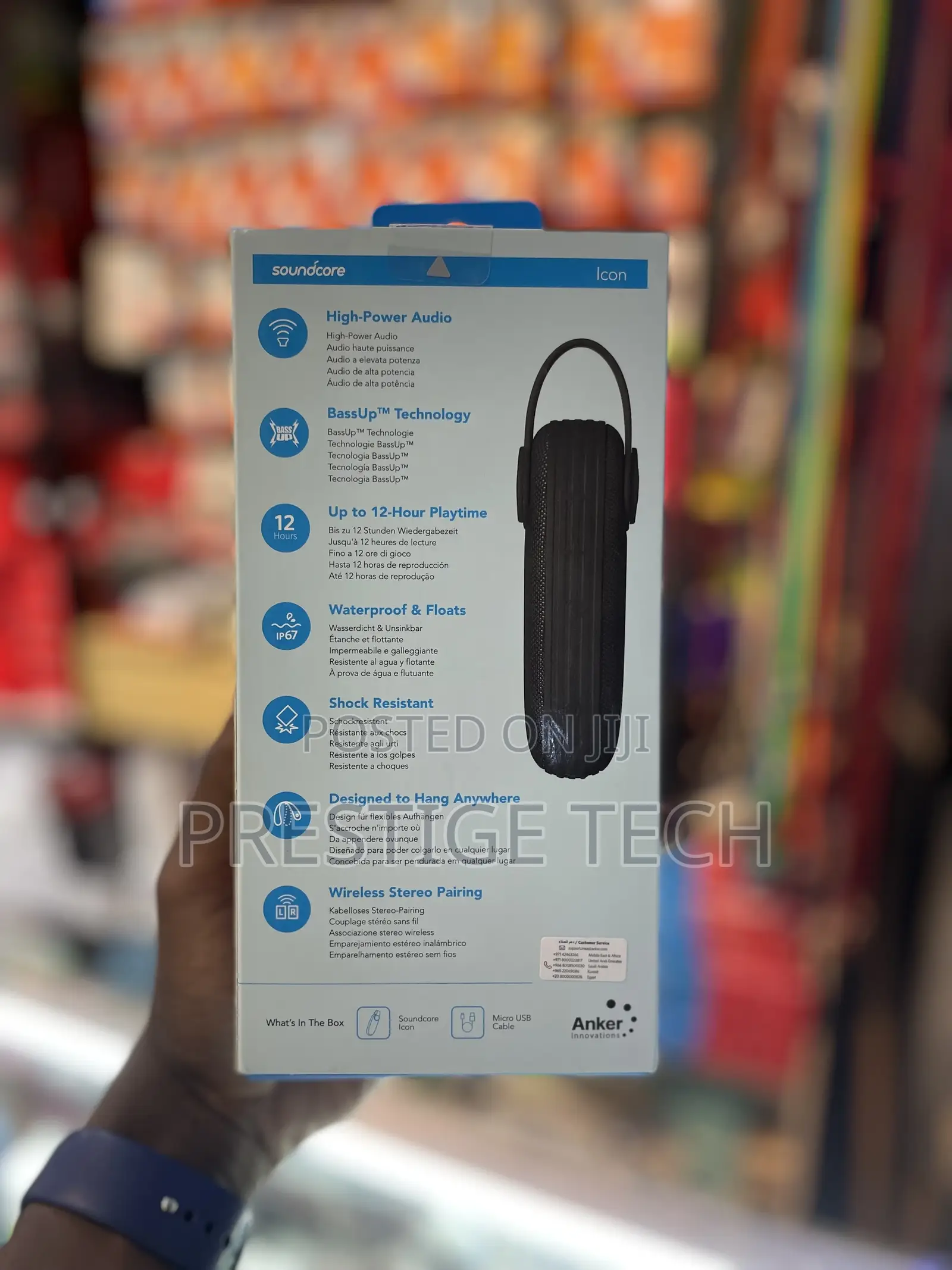 Anker Soundcore Fun Proof Bluetooth Portable Speaker