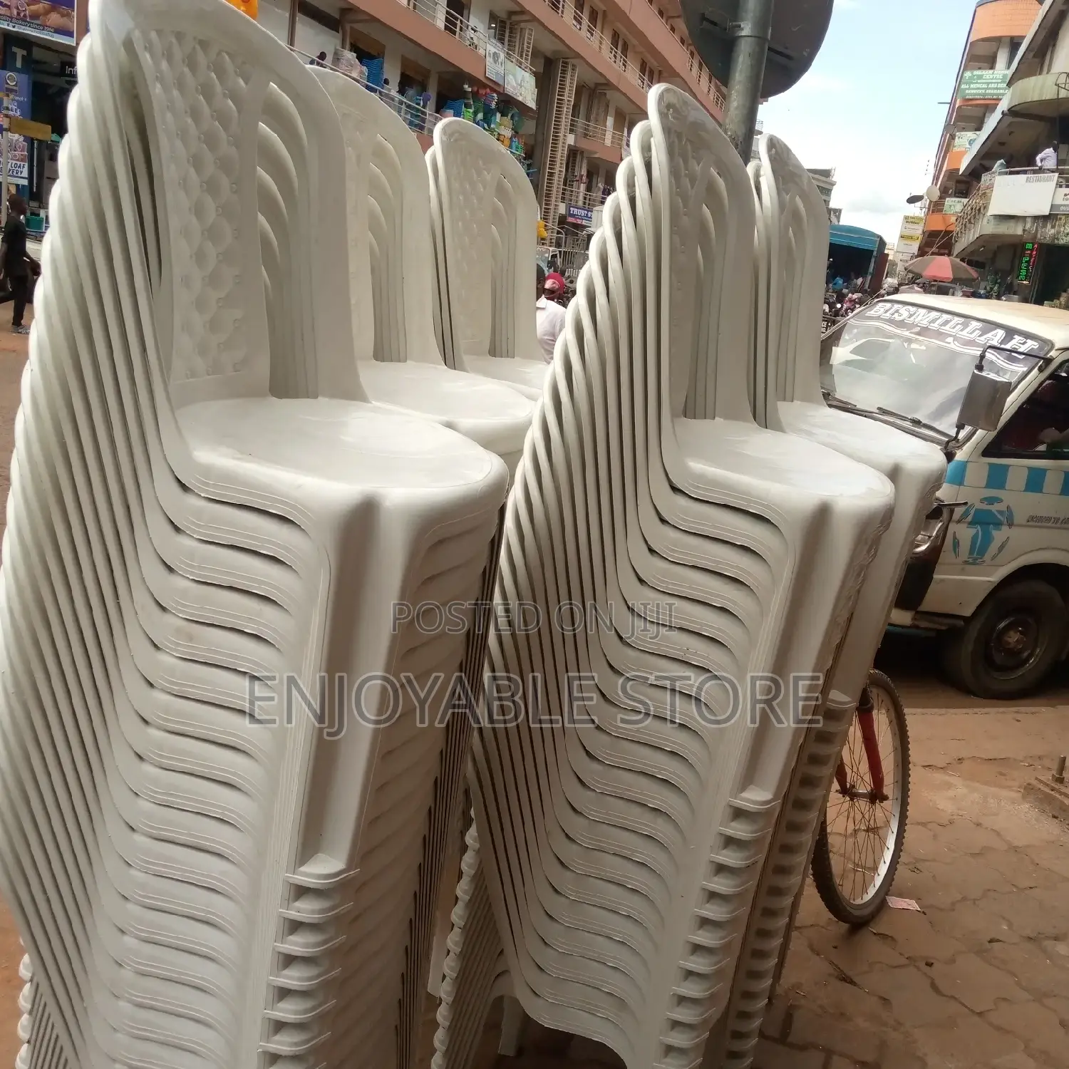 Plastic Armless Chairs