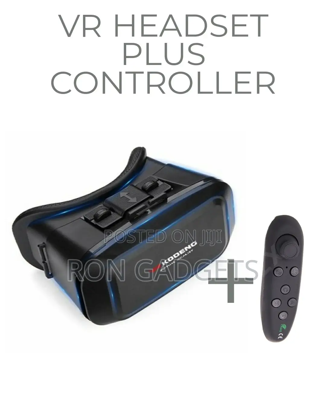 Vr Headset Plus Controller